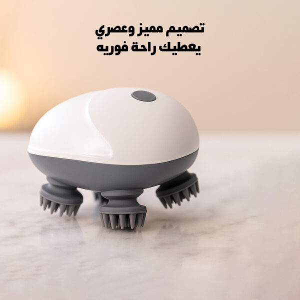 ⁦عرض خاص : جهاز تدليك راس محمول باليد + شامبو تقوية النعناع روزماري ، خالٍ - الكبريتات والبارابين⁩ - الصورة ⁦6⁩