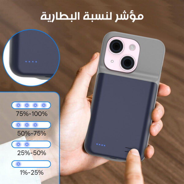 ⁦كفر جوال وباور بنك لحماية الأيفون وحل مشكلة نفاذ البطارية⁩ - الصورة ⁦4⁩